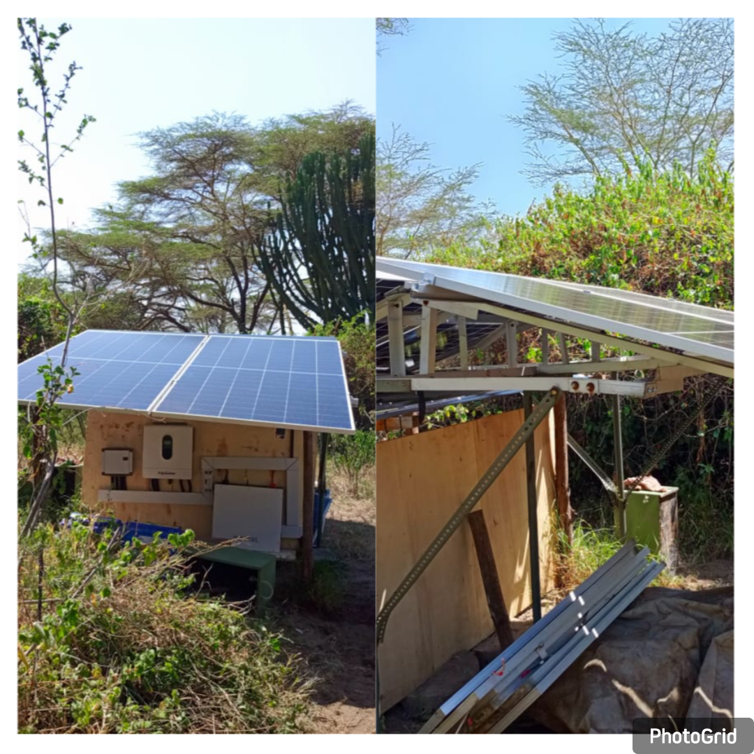 5kW Solar Installation with 5kWh Lithium Battery and Jinko Solar Panels in Maasai Mara, Kenya